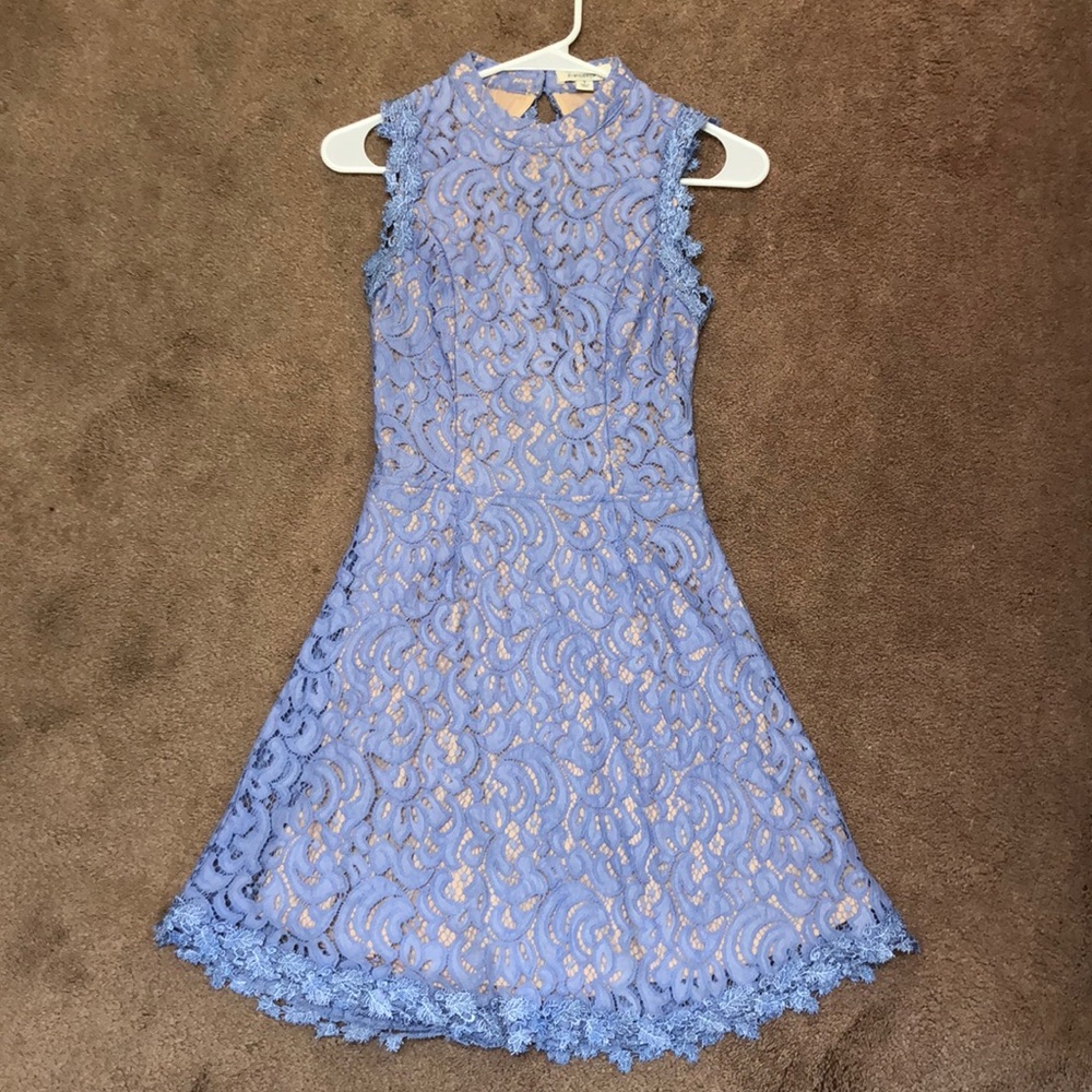 Francesca’s Blue/Purple Formal Dress